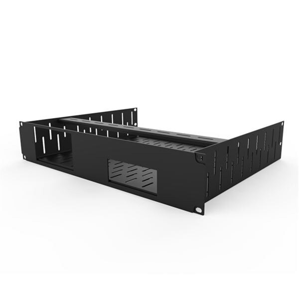 Crestron Rack2 Habitech MAP Compatible Vented Shelf and Faceplate for Crestron MC3 ...