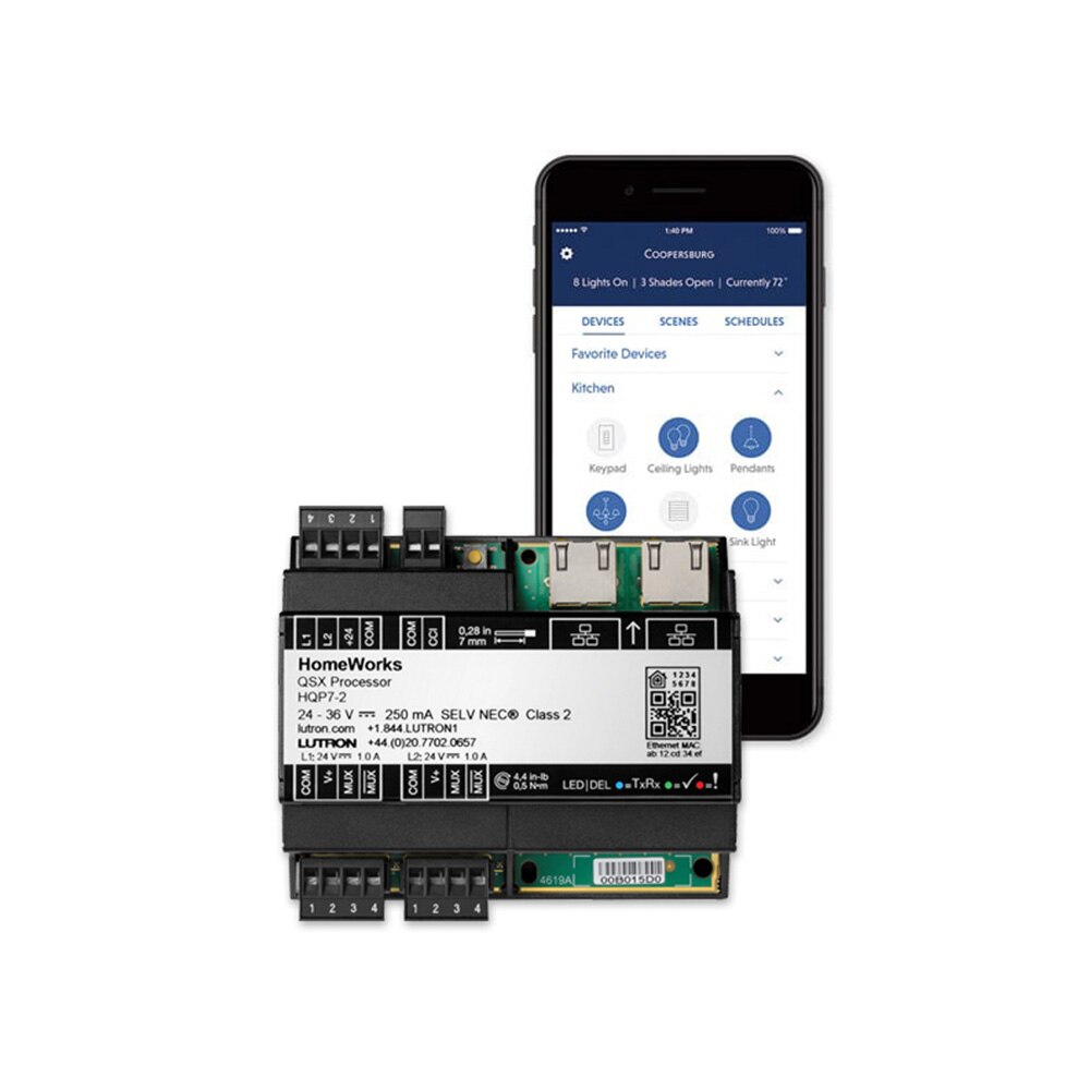Lutron HomeWorks QSX Processor 1 Link