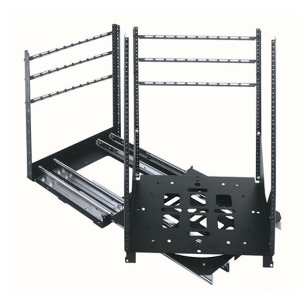 Turn Out Rack Mid Atlantic SRSR-X Pull Out and Twist Rack For In Wall or Cabinet ...