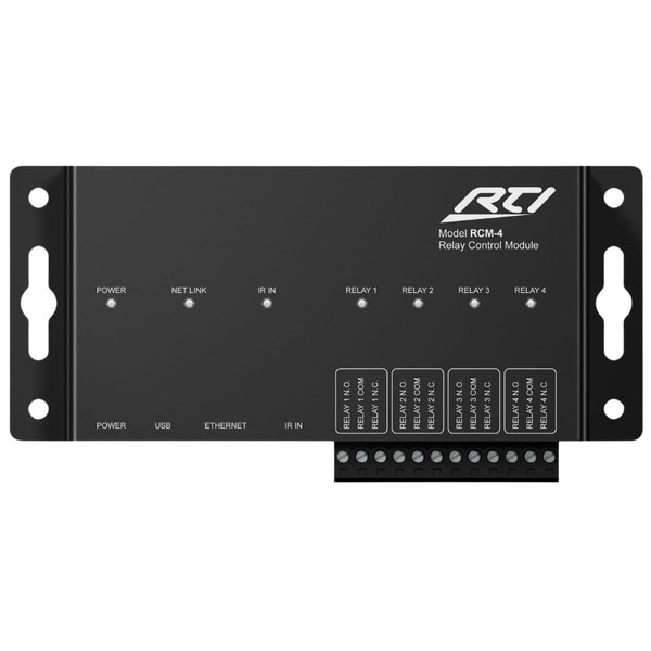 RTI RCM-4 Ethernet Enabled Relay Control Module With 4 Individually ...