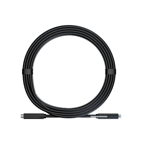 WyreStorm USB C To C Active Optical Cable Black Jacket 15m LENGTH wyrestorm-usb-c-to-c-active-optical-cable-black-jacket-15m-length