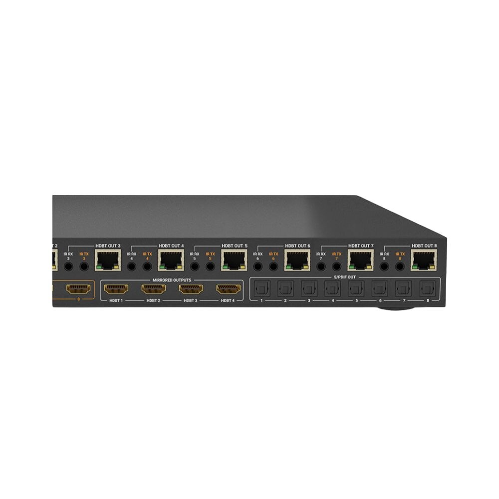 WyreStorm MXV 4K HDR 4:4:4 60Hz HDBaseT 8 x 8 Matrix Switch With